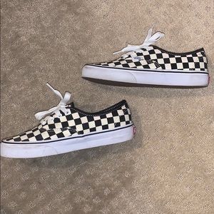AUTHENTIC CHECKER VANS